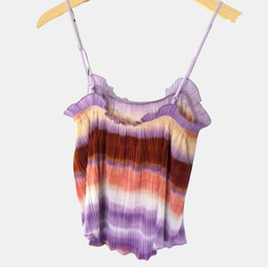 MADEWELL OMBRE RIBBED WOMEN'S TANK TOP - XS